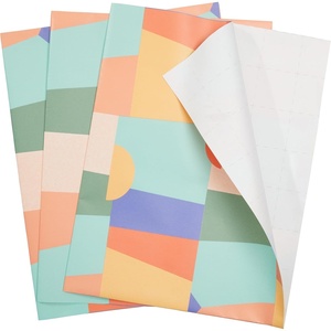 image:imageThe Gift Wrap Company 58189227 Party Animals Flat Gift Wrapping Paper Sheet Set 30 x 23 Multicolor 3 PiecesModern Multicolor