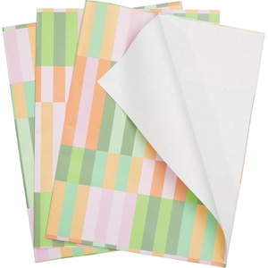 image:imageThe Gift Wrap Company 58189227 Party Animals Flat Gift Wrapping Paper Sheet Set 30 x 23 Multicolor 3 PiecesMulticolor