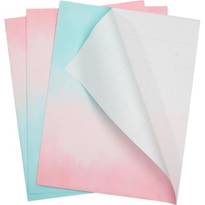 image:imageThe Gift Wrap Company 58189227 Party Animals Flat Gift Wrapping Paper Sheet Set 30 x 23 Multicolor 3 PiecesOmbre Multicolor Pastel