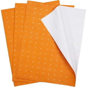 image:imageThe Gift Wrap Company 58189227 Party Animals Flat Gift Wrapping Paper Sheet Set 30 x 23 Multicolor 3 PiecesOrange