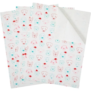 image:imageThe Gift Wrap Company 58189227 Party Animals Flat Gift Wrapping Paper Sheet Set 30 x 23 Multicolor 3 PiecesWhite Multicolor