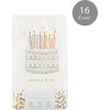 image:imageSlant 16Count Paper Birthday Dinner Napkins 775 x 425 Sprinkle  Decorated Disposable NapkinsBirthday