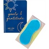 image:imageFitlosophy FK24417 Goals and Gratitude AM PM Guided Journal Kit with HotCold Compress 2pcs