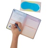 image:imageFitlosophy FK24417 Goals and Gratitude AM PM Guided Journal Kit with HotCold Compress 2pcs