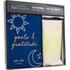 image:imageFitlosophy FK24417 Goals and Gratitude AM PM Guided Journal Kit with HotCold Compress 2pcs