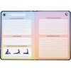 image:imageFitlosophy FK24417 Goals and Gratitude AM PM Guided Journal Kit with HotCold Compress 2pcs