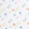 image:imageCR Gibson BLAN22584 Garden Bee Gender Neutral Cotton Swaddling Blanket for Babies 40 W x 40L