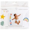 image:imageCR Gibson BANM22591 Baby Milestone Letters Party Banner Kit 115 Letters