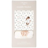 image:imageCR Gibson BLAN22584 Garden Bee Gender Neutral Cotton Swaddling Blanket for Babies 40 W x 40L