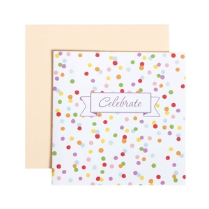 image:imageCR Gibson Celebrate Confetti Gift Enclosure Card 35 x 01 x 33 inches 2 piecesConfetti