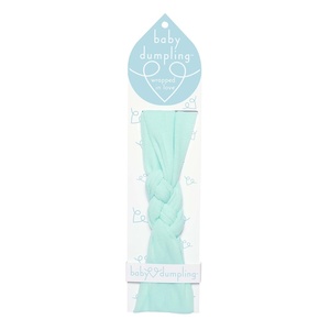 image:imageCR Gibson Light Yellow Knit Headband  One Size Fits Most Baby Girl Hair AccessoryAqua Blue