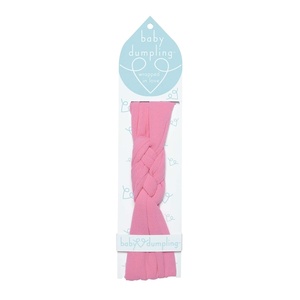 image:imageCR Gibson Light Yellow Knit Headband  One Size Fits Most Baby Girl Hair AccessoryDark Pink