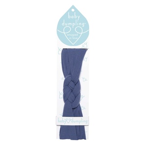 image:imageCR Gibson Light Yellow Knit Headband  One Size Fits Most Baby Girl Hair AccessoryNavy Blue
