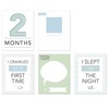 image:imageCR Gibson Wild Animals My First Year Milestone Book for Baby Boys by DwellStudio 85 W x 1075 H