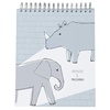 image:imageCR Gibson Wild Animals My First Year Milestone Book for Baby Boys by DwellStudio 85 W x 1075 H