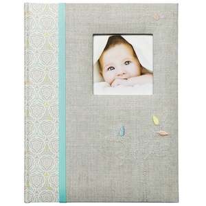 image:imageCR Gibson B215559 Nature Themed Babys First Five Years Memory Book 9 W x 11 H with 64 Pages MulticolorPerfect Bound Memory Book