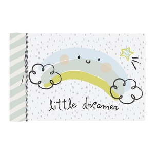 image:imageCR Gibson Moon and Stars Small Photo Album Baby Brag Book 20 Pages 45 x 725