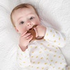image:imageCR Gibson BPAFree Silicone Baby Teether 3 x 3 Star  100 foodgrade Easygrip ring Raised texture Lightweight Supports sensory explorationBear