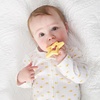 image:imageCR Gibson BPAFree Silicone Baby Teether 3 x 3 Star  100 foodgrade Easygrip ring Raised texture Lightweight Supports sensory explorationStar