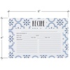 image:imageCR Gibson Recipe Cards  4 x 6 Double Sided Blank Kitchen Recipe Card Set 40Count True BlueSet of 40 Pack of 2
