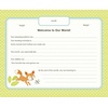 image:imageCarters BA311185 Woodland Animals Gender Neutral First Year Baby Calendar with Stickers 11 L x 18 H