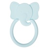 image:imageCR Gibson BPAFree Silicone Baby Teether 3 x 3 Star  100 foodgrade Easygrip ring Raised texture Lightweight Supports sensory explorationElephant