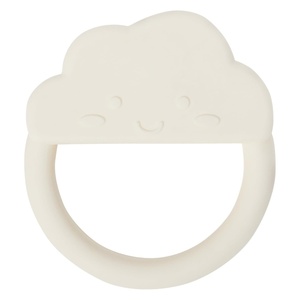 image:imageCR Gibson BPAFree Silicone Baby Teether 3 x 3 Star  100 foodgrade Easygrip ring Raised texture Lightweight Supports sensory explorationCloud