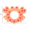 image:imageCR Gibson BPAFree Silicone Baby Teether 274 x 391 CrabCrab