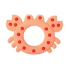 image:imageCR Gibson BPAFree Silicone Baby Teether 274 x 391 CrabCrab