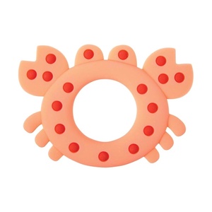 image:imageCR Gibson BPAFree Silicone Baby Teether 274 x 391 CrabCrab