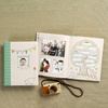 image:imageCR Gibson B212683 Elephant Hello World First Five Years Unisex Memory Baby Book 64pgs 10 W x 1175 HGreen and beige