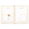 image:imageCR Gibson B212683 Elephant Hello World First Five Years Unisex Memory Baby Book 64pgs 10 W x 1175 HGreen and beige