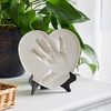 image:imageCR Gibson 3 Piece Baby Handprint amp Footprint Kit 65 x 625 Heart First