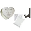 image:imageCR Gibson 3 Piece Baby Handprint amp Footprint Kit 65 x 625 Heart First