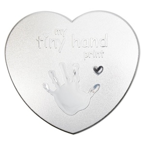 image:imageCR Gibson 3 Piece Baby Handprint amp Footprint Kit 65 x 625 Heart First