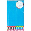 image:imageCR Gibson TW825648 Bold Stripe Disposable Dinner Napkins and Bathroom Guest Towels 42 x 785 Multicolor 16 Pieces