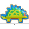 image:imageSlant Collections Dino Party Disposable Paper Dinner Plates 1025 8 PiecesLunch Plates