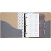 image:imageCR Gibson Farmhouse Recipe Binder 825 W X 95 L Brown