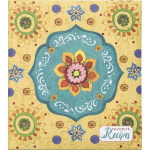 image:imageCR Gibson Tunisian Sunset Recipe Book 9 W x 95 HPocket Page Recipe Book