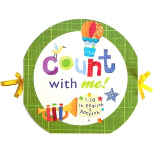 image:imageCR Gibson English and Spanish Learn to Count Book for Babies 65 x 65 x 2 inches 1 Piece